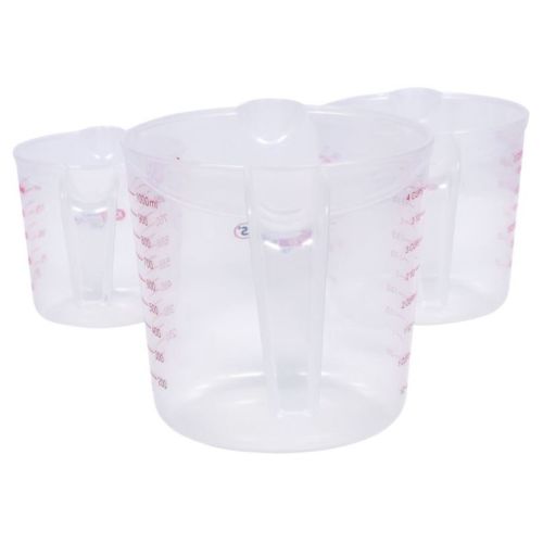Jeu de 3 verres doseurs KS TOOLS 150.9205 photo du produit Secondaire 4 L