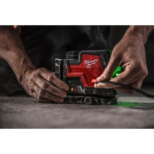 Niveau laser vert 2 lignes 4 V L4 CLL-301C + batterie 3.0 Ah en coffret MILWAUKEE 4933478098 photo du produit Secondaire 7 L