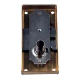 Serrure d'armoire Devismes 528/25 laiton gauche - S528A25GLBL photo du produit Principale M