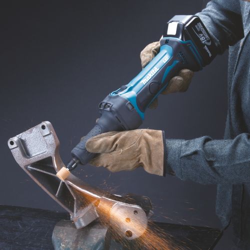 Meuleuse droite LXT 18 V + 2 batteries 5 Ah + chargeur rapide en coffret MAKPAC MAKITA DGD800RTJ photo du produit Secondaire 6 L