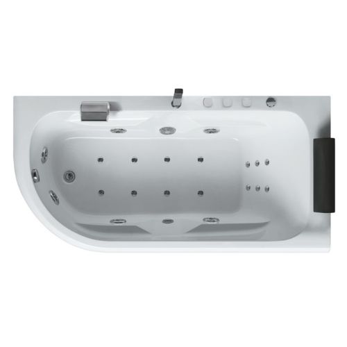 Baignoire balnéo IRIS 170 ICONFORT droite 20 jets - THALASSOR - IRIS170D-IC pas cher Secondaire 1 L