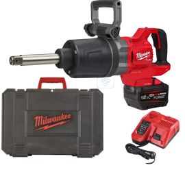 Boulonneuse à choc 18V M18 Fuel Milwaukee ONEFHIWF1D-121C + natterie 12Ah + chargeur + coffret - 4933499251 photo du produit Principale M