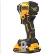 Visseuse a chocs 18 V XR BRUSHLESS + 2 batteries 2 Ah + chargeur + coffret T-STAK DEWALT DCF850D2T-QW photo du produit Secondaire 5 S