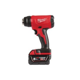 Décapeur thermique 18 V Milwaukee M18 BHG-502C 470° + 2 batteries 5,0 Ah + chargeur + coffret - 4933459772 photo du produit Principale M