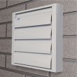 Grille de hotte 210 x 210 mm aluminium blanc RAL9010 RENSON 4332106 photo du produit Secondaire 2 S