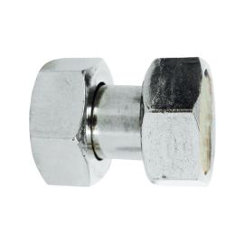 Raccord fou 2 pièces écrou prisonnier 12/17 chromé - GARIS - D09501C pas cher Principale M
