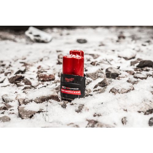 Batterie 12 V RedLithium HIGH OUTPUT M12 HB2.5 2,5 Ah MILWAUKEE 4932480164 photo du produit Secondaire 3 L