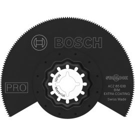 Lame segment Bosch starlock pro bimatière extra bois et métal 85 mm - 2608669086 pas cher Principale M