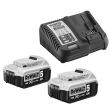 Scie sauteuse 18V + 2 batteries 5 Ah + chargeur + coffret Tstak - DEWALT - DCS335P2-QW pas cher Secondaire 3 S