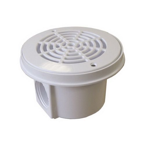 Lot de 2 bonde de fond &agrave; visser 3253 blanc pour liner HAYWARD HAY-250-1798 photo du produit Principale L