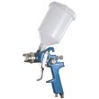 Pistolet de peinture par gravité alu anodisé bleu pneumatique 0,6 l PREVOST CAR GO 41 photo du produit