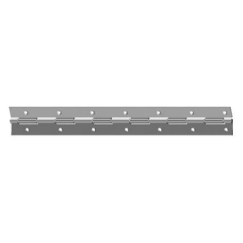 Charnière à piano longue 1980x25mm épaisseur 0,6mm axe diamètre nœud 1,8mm - MONIN - 472 630 pas cher
