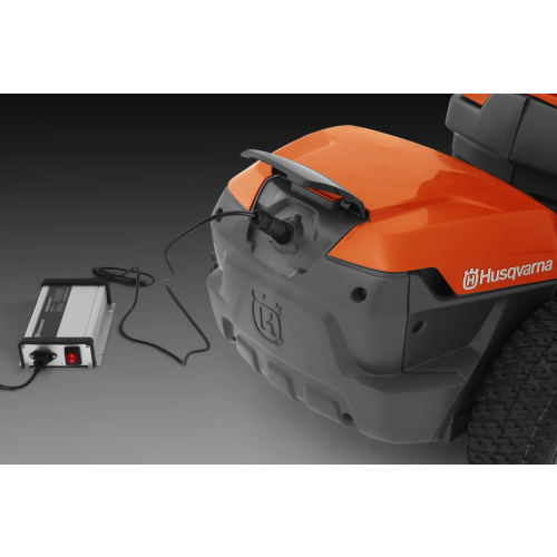 Tondeuse à gazon autoportée à coupe frontale 50,4 V Rider R 112iC + batterie intégrée 38,5 Ah + chargeur  HUSQVARNA 967848201 photo du produit Secondaire 4 L