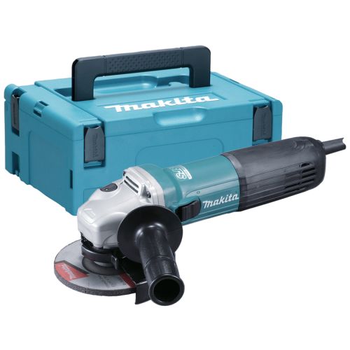 Meuleuse d'angle 1100 W 125 mm + kit d'accessoires en coffret MAKPAC MAKITA GA5040RKDJ photo du produit