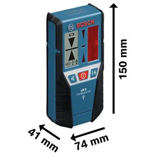 Cellule de réception laser LR 2 Professional BOSCH 0601069100 photo du produit Secondaire 1 L