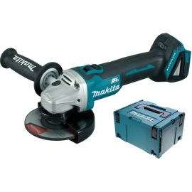 Meuleuse 18 V Makita DGA506ZJ (sans batterie ni chargeur) + coffret MAKPAC 3 pas cher Principale M