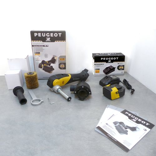 Rénovateur 18 V EnergyBrush-18VBL Brushless + batterie 5 Ah + chargeur PEUGEOT OUTILLAGE 650381 photo du produit Secondaire 8 L