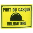 Panneau porte casque obligatoire 300x200mm - NOVAP - 4304342.UNITE pas cher