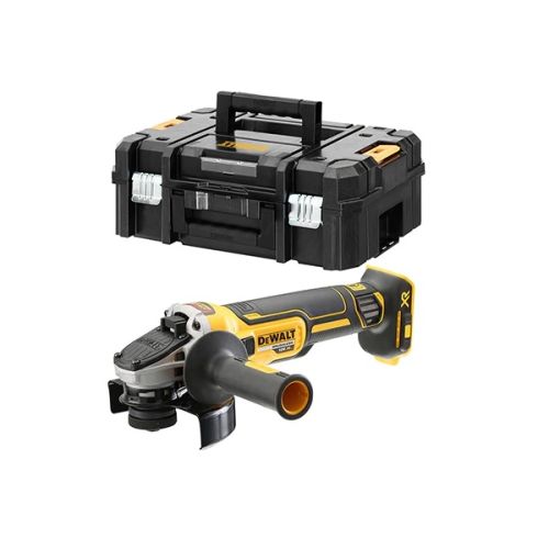 Meuleuse XR 18 V 125 mm + 2 batteries 5 Ah + chargeur + coffret T-STAK DEWALT DCG405P2-QW photo du produit Secondaire 2 L