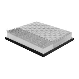 Matelas en mousse à mémoire de forme IBIZA I Love Sleep à 9 zones différentes - 25 cm de hauteur pas cher Principale M