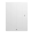 Radiateur chaleur douce KENYA 5 horizontale 750W blanc mat – THERMOR - 414728 pas cher