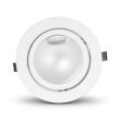 Support rond pour G4 blanc D 75 mm MIIDEX LIGHTING 7730 photo du produit Secondaire 1 S