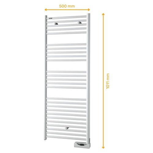 OCCASION Radiateur sèche-serviettes électrique ATOLL SPA+AIR connecté 500 W - ACOVA - TSL-050-050/IFS pas cher Secondaire 2 L