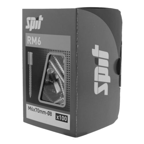 Piton femelle RM6 M6 boîte de 100 - SPIT - 050059 pas cher Secondaire 5 L
