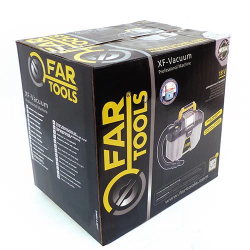 Aspirateur eau et poussière 18 V X-FIT XF-VACUUM 10 l brushless (sans batterie ni chargeur) en boite carton FARTOOLS 216021 photo du produit Secondaire 3 L