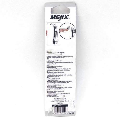 Couteau à tracer 150 mm lame arrondie MEJIX 180150 photo du produit Secondaire 3 L