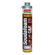 Mousse PU pistolable coupe-feu Soudafoam FR Click & Fix 750 ml SOUDAL 146751 photo du produit