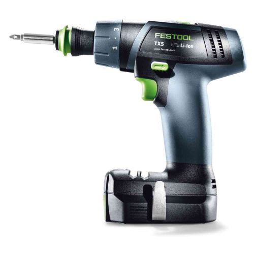 Perceuse-visseuse 10,8V TXS + 2 batteries 2,6Ah + chargeur + coffret SYSTAINER - FESTOOL - 576102 pas cher Secondaire 1 L