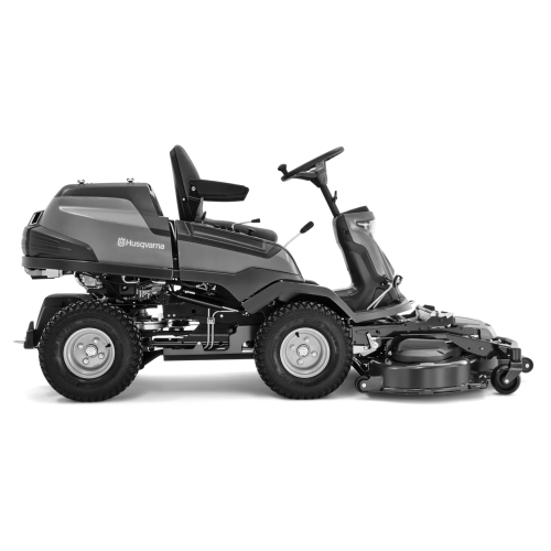 Tondeuse autoportée à coupe frontale thermique 726cm3 Rider R 420TsX AWD - HUSQVARNA - 967648401 pas cher Secondaire 2 L