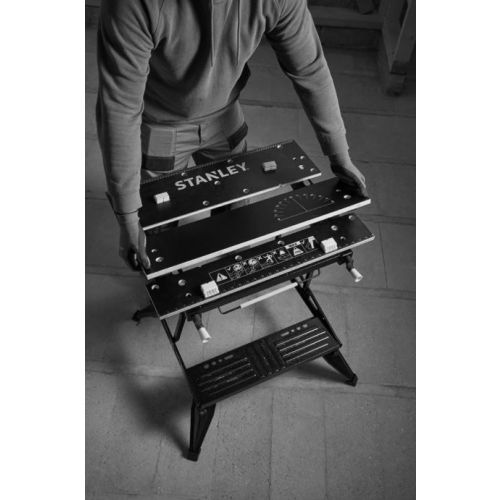 Établi-étau pliable 2 en 1 serrage vertical - STANLEY - STST83800-1 pas cher Secondaire 6 L