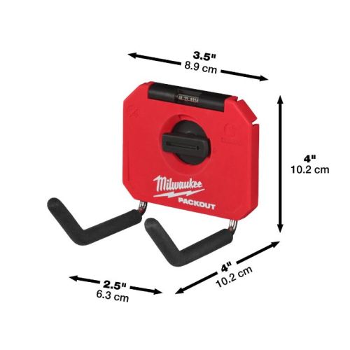 Petits crochets droits PACKOUT MILWAUKEE 4932480704 photo du produit Secondaire 1 L