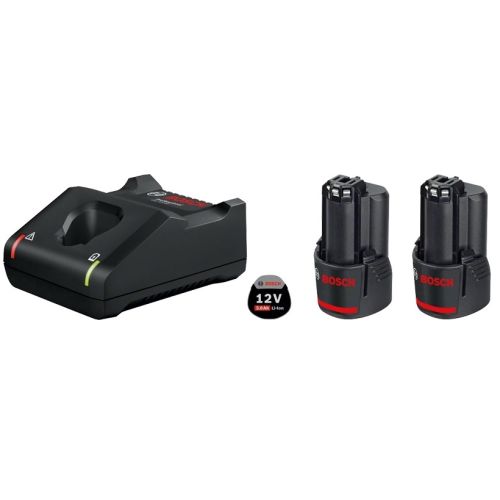 Cisaille 12 V GUS 12V-300 + 2 batteries 3 Ah + chargeur + coffret L-BOXX BOSCH 06019B290Y photo du produit Secondaire 3 L