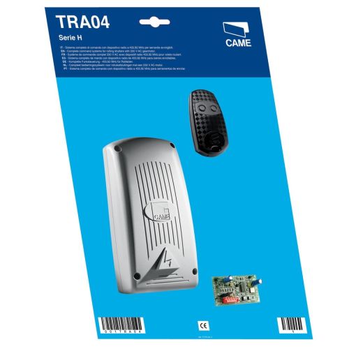 Kit radio alimentation 230 V CAME TRA04 photo du produit Principale L