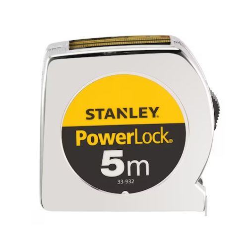 Mètre ruban Powerlock 5 m x 19 mm lecture directe STANLEY 0-33-932 photo du produit