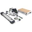 Scie à onglets radiale 1600W KAPEX KS 120 REB-Set-MFT - FESTOOL - 576663 pas cher