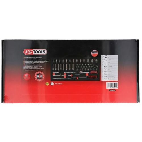 Module de douilles et accessoires ULTIMATE 1/4 '' 54 pièces KS TOOLS 713.1020 photo du produit Secondaire 3 L