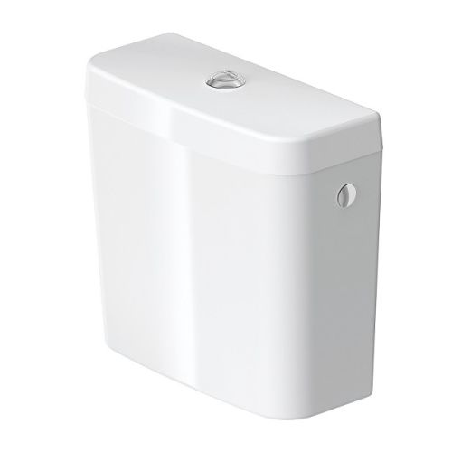 Réservoir blanc double touche D-CODE alimentation latérale DURAVIT 927000004 photo du produit Principale L