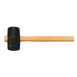 Maillet caoutchouc Mejix noir 275 mm D 44 mm - 180207 photo du produit Principale M