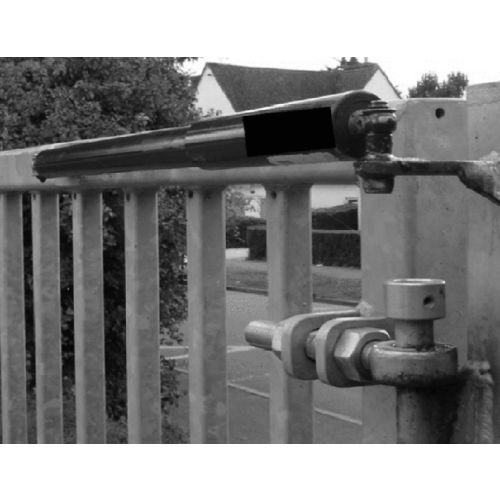 Ferme-portillon DIREKT 200 avec équerre de fixation noir - DICTATOR - 392364 pas cher Secondaire 3 L