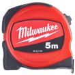 Mesure à ruban slim avec protection en nylon 5 m MILWAUKEE 48227706 photo du produit