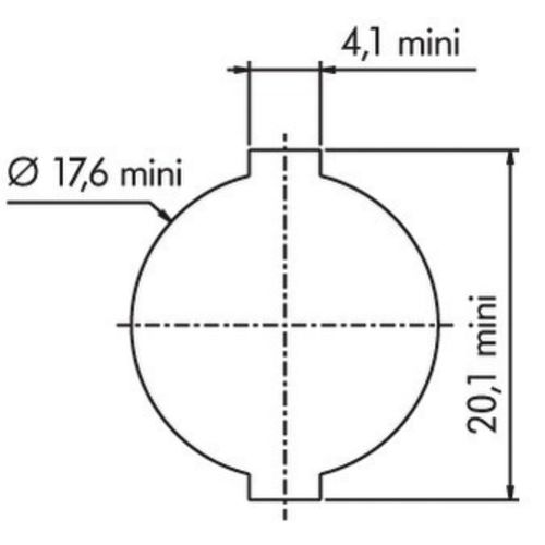 Batteuse 1/2 tour 2S clips - RONIS - 4900-01 pas cher Secondaire 4 L