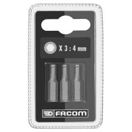 Jeu de 3 embouts standard série 1 pour vis 6 pans creux métriques Facom - EH1.J3 pas cher Principale M