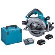 Scie circulaire 40V + 2 batteries 4 Ah + chargeur + coffret MAKPAC MAKITA HS004GM202 photo du produit