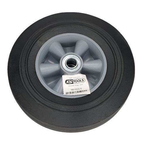 Jeu de 2 roues pleines pour diable 160.0225- 160.0226 et 160.0228 et 160.0229 KS TOOLS 160.0225-5 photo du produit