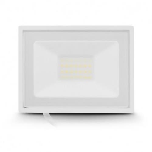 Projecteur extérieur LED LUMOS SLIM plat 20 W IP65 blanc 3000 K MIIDEX LIGHTING 800425 photo du produit Secondaire 1 L