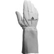 Gants de soudeur cuir pleine fleur de caprin TIG15K blanc T10 - DELTA PLUS - TIG15K10 pas cher